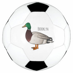 Ballon De Foot Illustration du canard de Majard