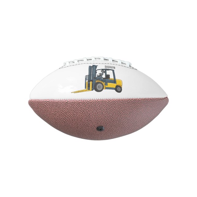 Ballon De Foot Illustration du chariot élévateur (Tourné à 270°)