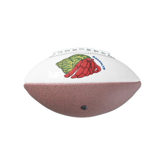 Ballon De Foot Illustration du crabe mignon (Tourné à 270°)