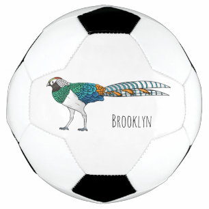 Ballon De Foot Illustration du faisan de Lady Amherst