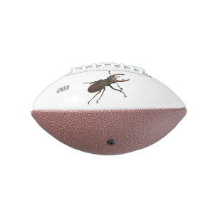 Ballon De Foot Illustration du scarabée de stade