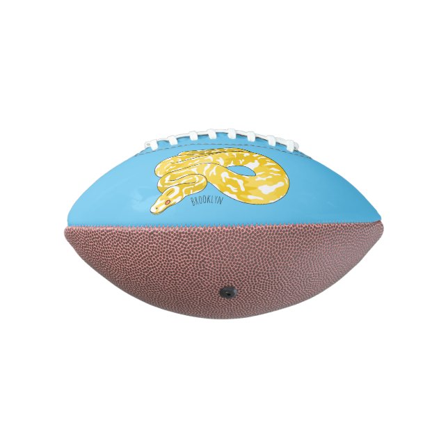 Ballon De Foot Illustration du serpent python birman (Tourné à 270°)