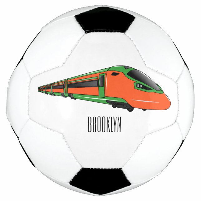 Ballon De Foot Illustration du train à balles (Devant)