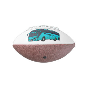 Ballon De Foot Illustration d'un autobus à passagers moderne