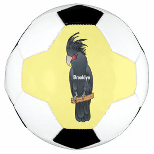 Ballon De Foot Illustration d'un oiseau de cobaye de palme