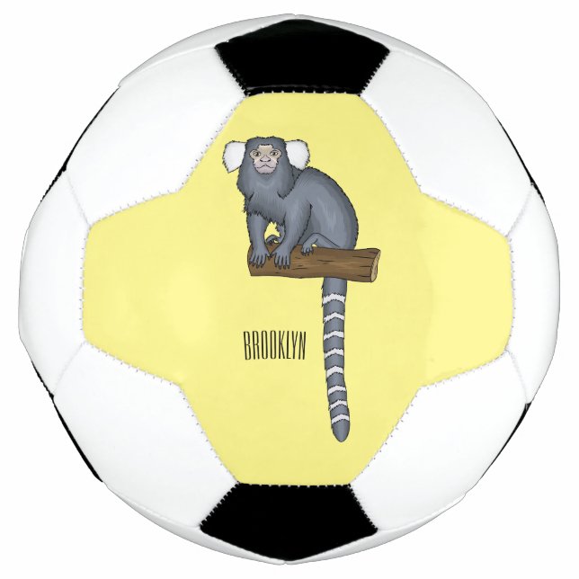 Ballon De Foot Illustration marmoset commune (Devant)