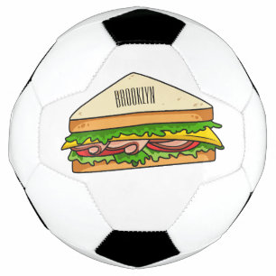 Ballon De Foot Illustration Sandwich