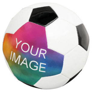 Ballon De Foot Image du logo de l'entreprise Modèle personnalisée