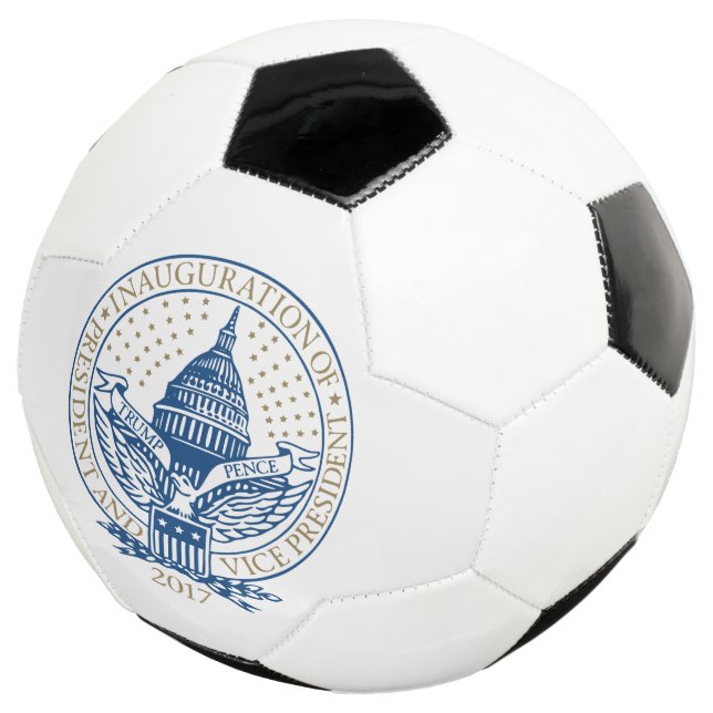 Ballon De Foot Inauguration Donald Trump Mike Pence 2017 Logo USA (3/4)