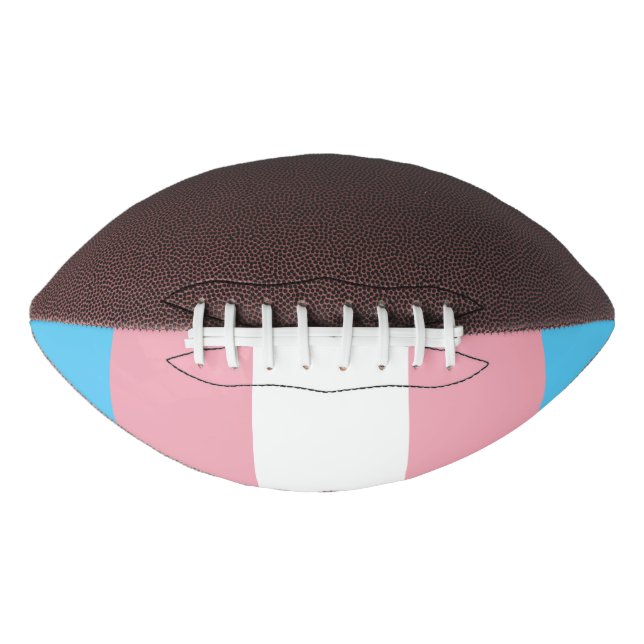 Ballon De Foot Indicateur de fierté transgenre (Devant)