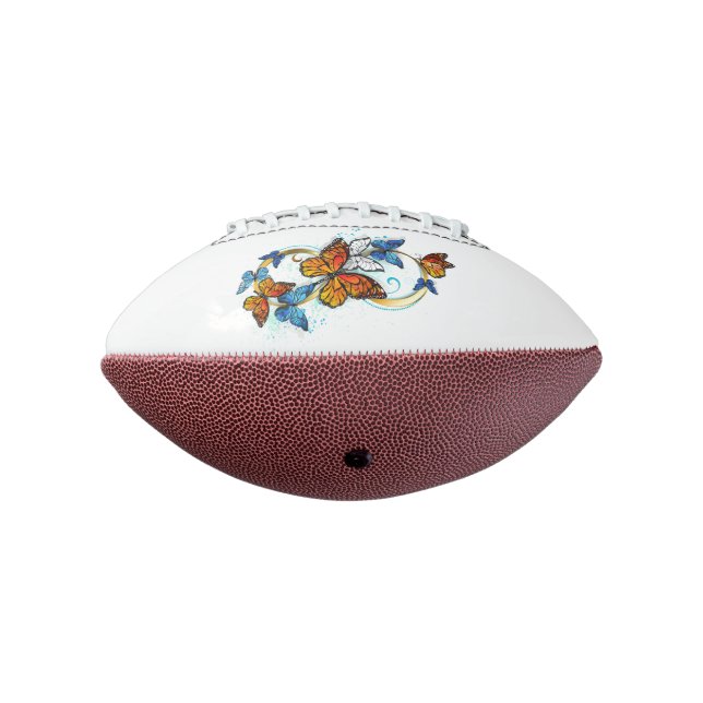 Ballon De Foot Infinité de papillons monarques (Tourné à 270°)