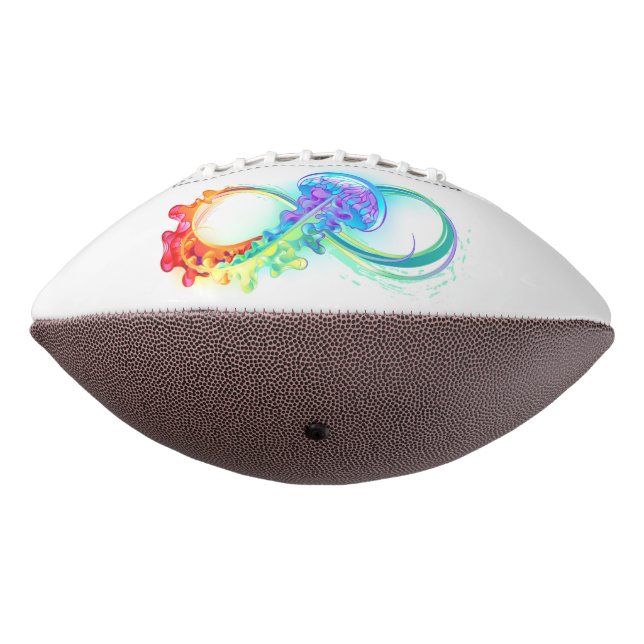 Ballon De Foot Infinity with Rainbow Jellyfish (Tourné à 270°)