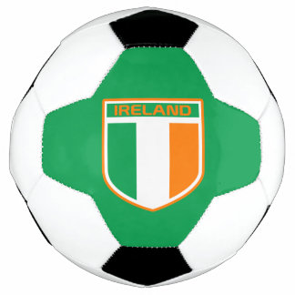 Ballon De Foot Irlande Drapeau/Badge Design