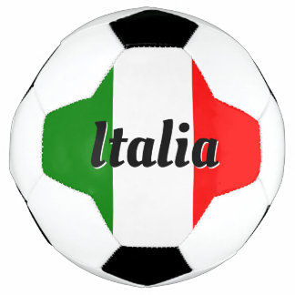 Ballon De Foot Italia Drapeau italien Italie il Tricolore Personn