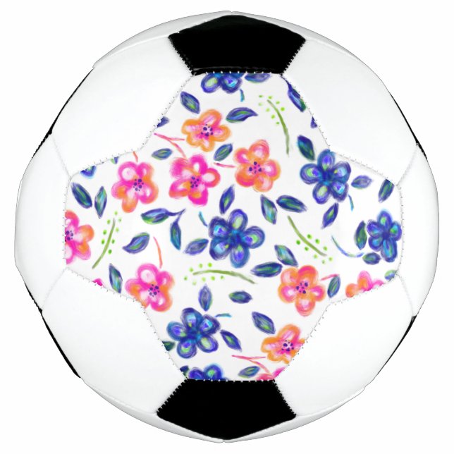 Ballon De Foot Jardin fleuri (Devant)