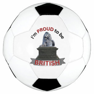 Ballon De Foot Je suis fier d'être britannique