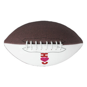 Ballon De Foot Je T'Aime Football