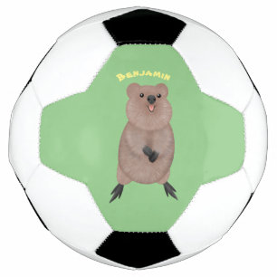 Ballon De Foot Joli sourire mignon dessin animé quokka