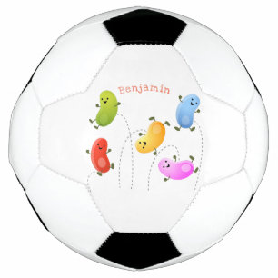 Ballon De Foot Jolie jellybeans bondissant dessin animé
