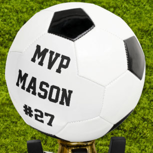 Ballon De Foot Joueur de balle de soccer personnalisé Nom MVP