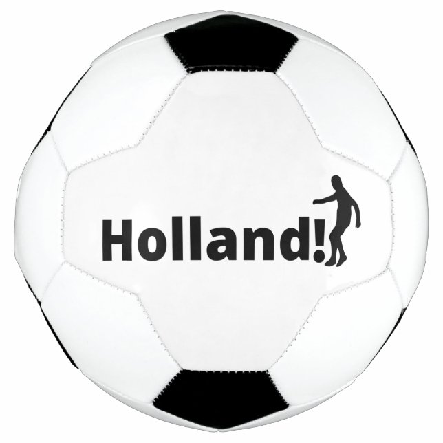Ballon De Foot Joueur néerlandais de football utilisant point com (Devant)