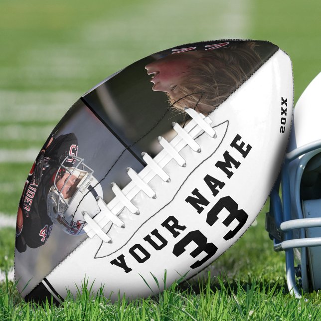 Ballon De Foot Joueur noir et blanc Numéro 2 Photo Football (Créateur téléchargé)