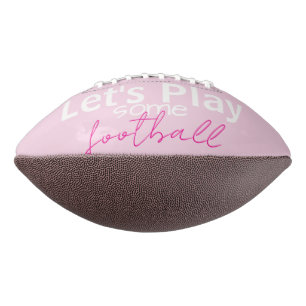 Ballon De Foot Jouons au Football Sports Rose 