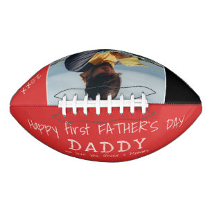 Ballon De Foot Joyeuse première fête des pères Papa Photo