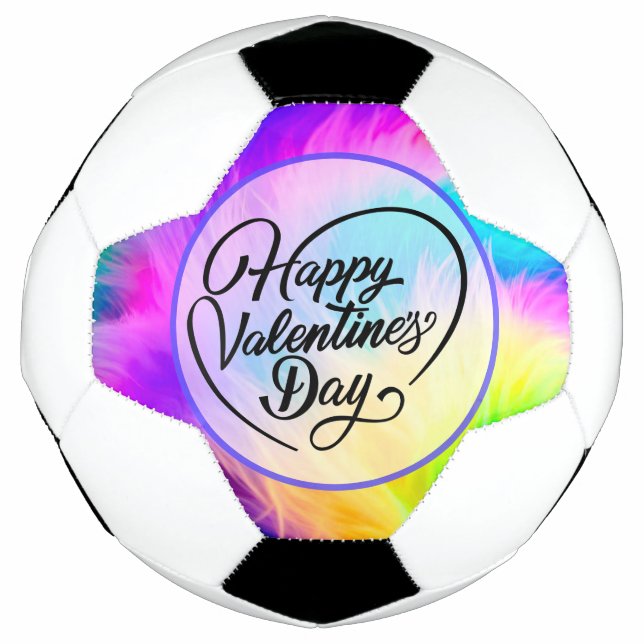 Ballon De Foot Joyeuse Saint-Valentin-23823 (Devant)