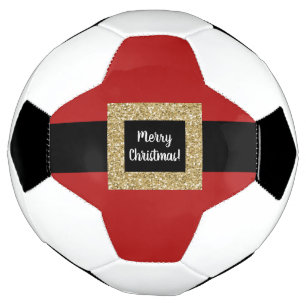 Ballon De Foot Joyeux Noël Père Noël Belt