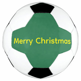 Ballon De Foot Joyeux Noël vert