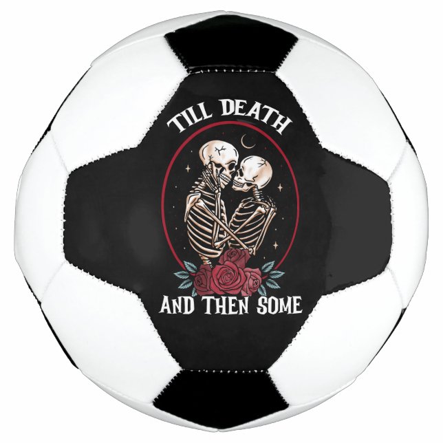Ballon De Foot 'Jusqu'à la mort balle de football (Devant)