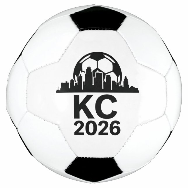 BALLON DE FOOT KANSAS CITY SKYLINE 2026 SOCCER (Devant)