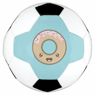 Ballon De Foot Kawaii Donut