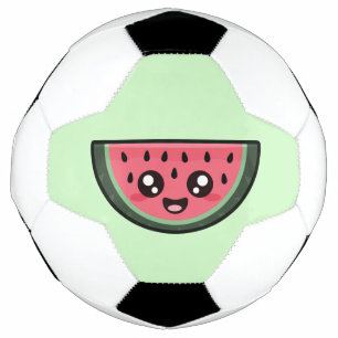 Ballon De Foot Kawaii Watermelon