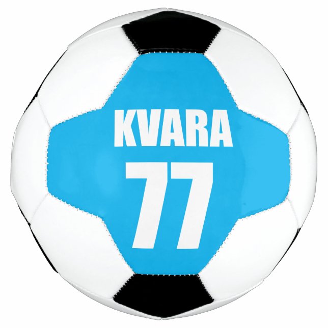 Ballon De Foot Khvicha Kvaratskhelia (Devant)