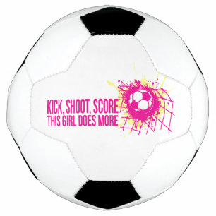 Ballon De Foot Kick shoot score cette fille fait plus de soccer