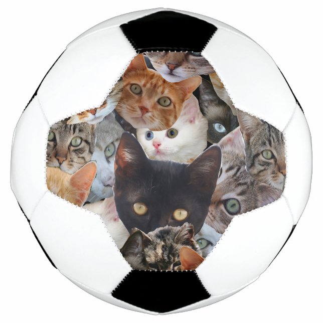 Ballon De Foot Kitty Collage (Devant)