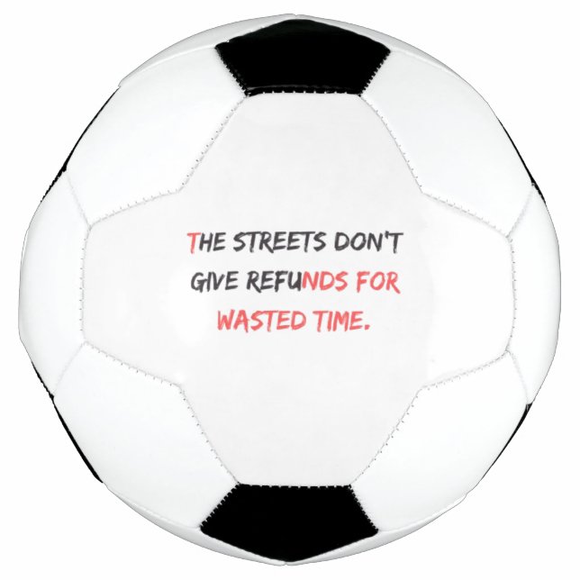 Ballon De Foot La conception Sans Remboursement : (Devant)