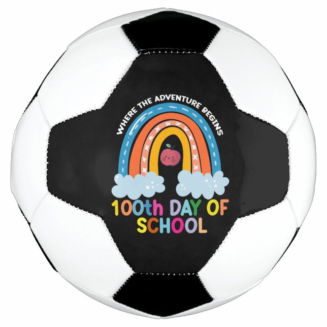 Ballon De Foot Là où l'aventure commence 100 jours plus intellige (Devant)