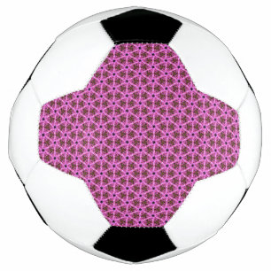 Ballon De Foot Labyrinthe rose
