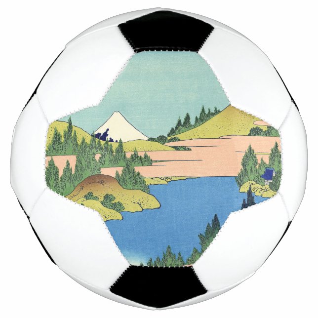 Ballon De Foot Lac Hokusai Hakone dans la province de Sagami (Devant)