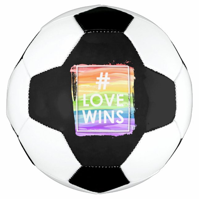 Ballon De Foot L'amour gagne (Devant)