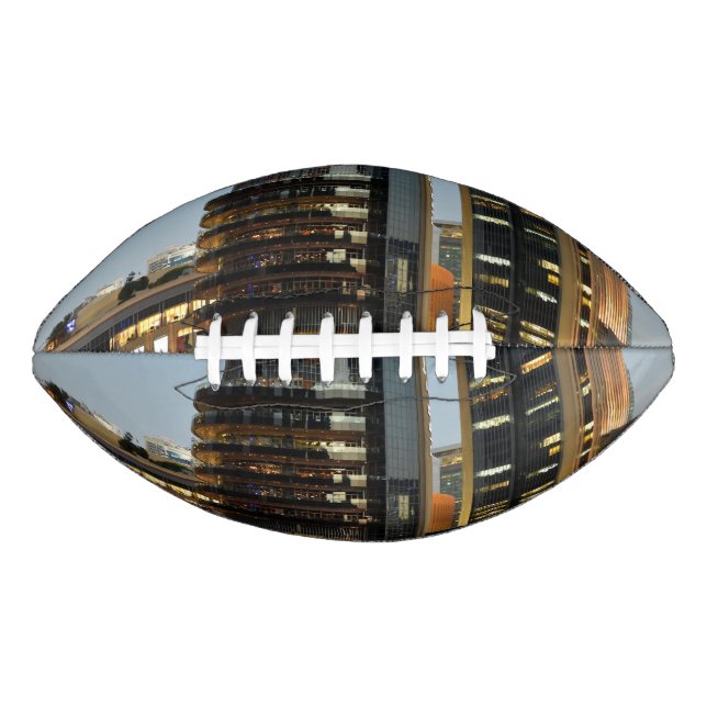 Ballon De Foot L'architecture de Dubaï la nuit (Devant)