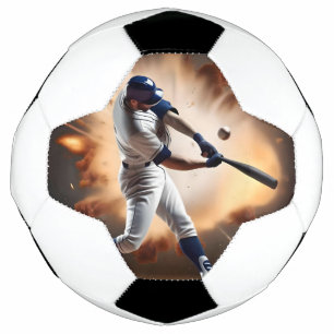 Ballon De Foot Le Baseball Super Jouer À La Course À Domicile,
