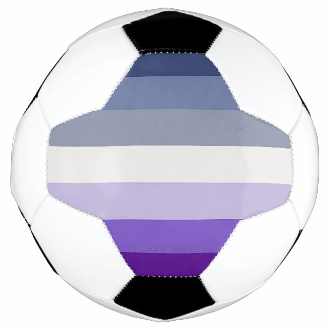Ballon De Foot Le drapeau de la fierté lesbienne boucher de Slipp (Devant)