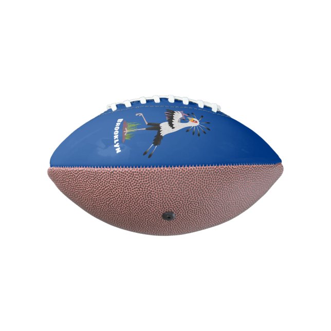 Ballon De Foot Le mignon secrétaire oiseau écrire des notes dessi (Tourné à 270°)