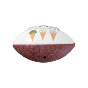 Ballon De Foot Le mini football de cornets de crème glacée