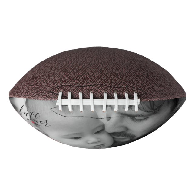 Ballon De Foot Le Père Noir établit l'année avec le Coeur Rouge P (Devant)