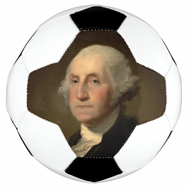 Ballon De Foot Le président américain George Washington, Stuart (Devant)